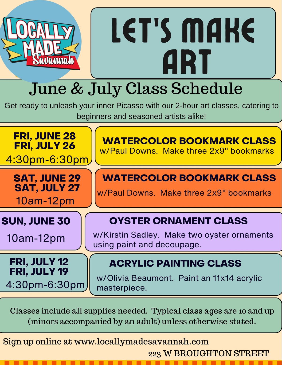 DIY ACRYLIC Painting Class