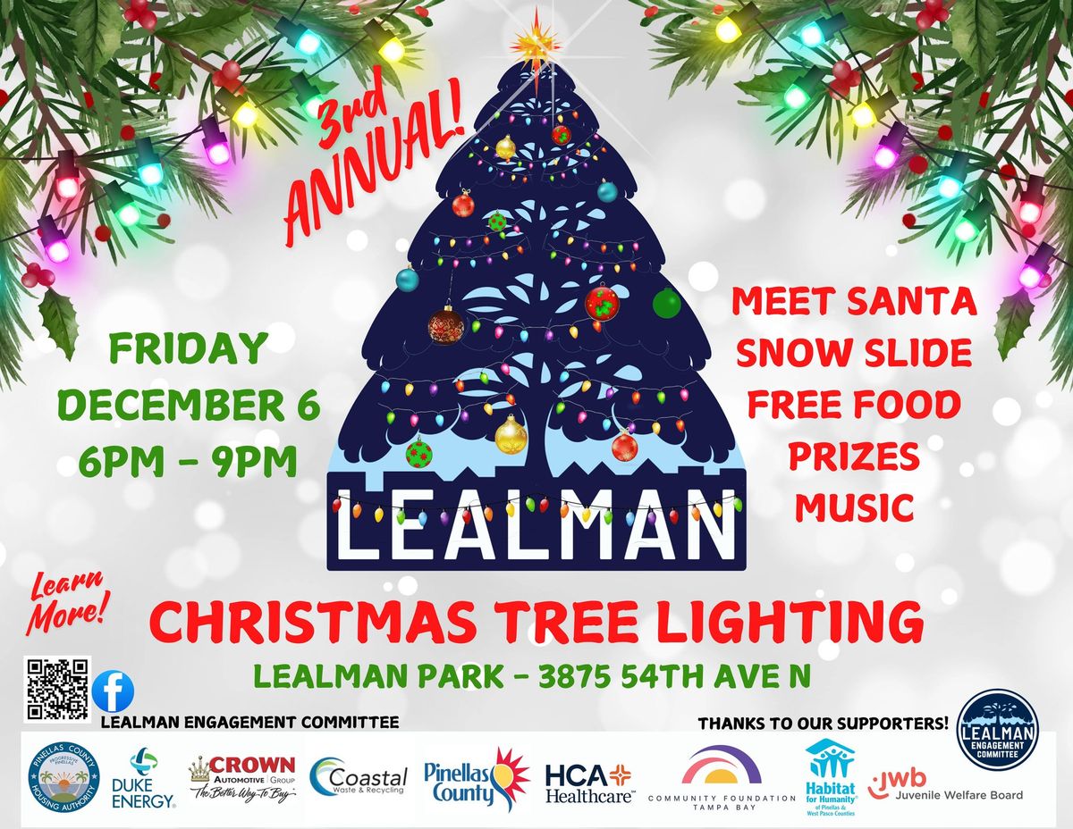 Lealman Christmas Tree Lighting