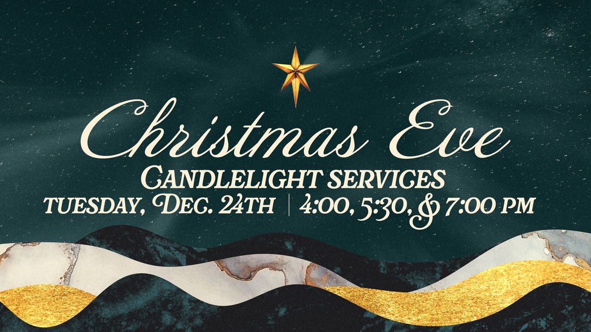 Christmas Eve Candlelight Services 2024