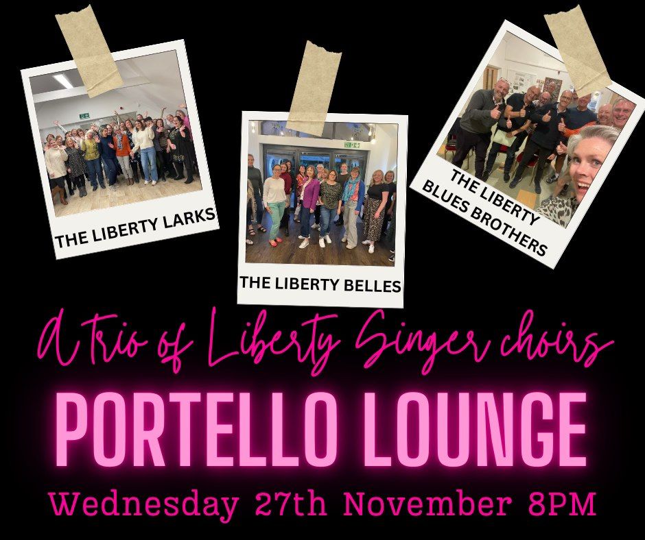 Portello Gig for The Larks, Blues and Belles