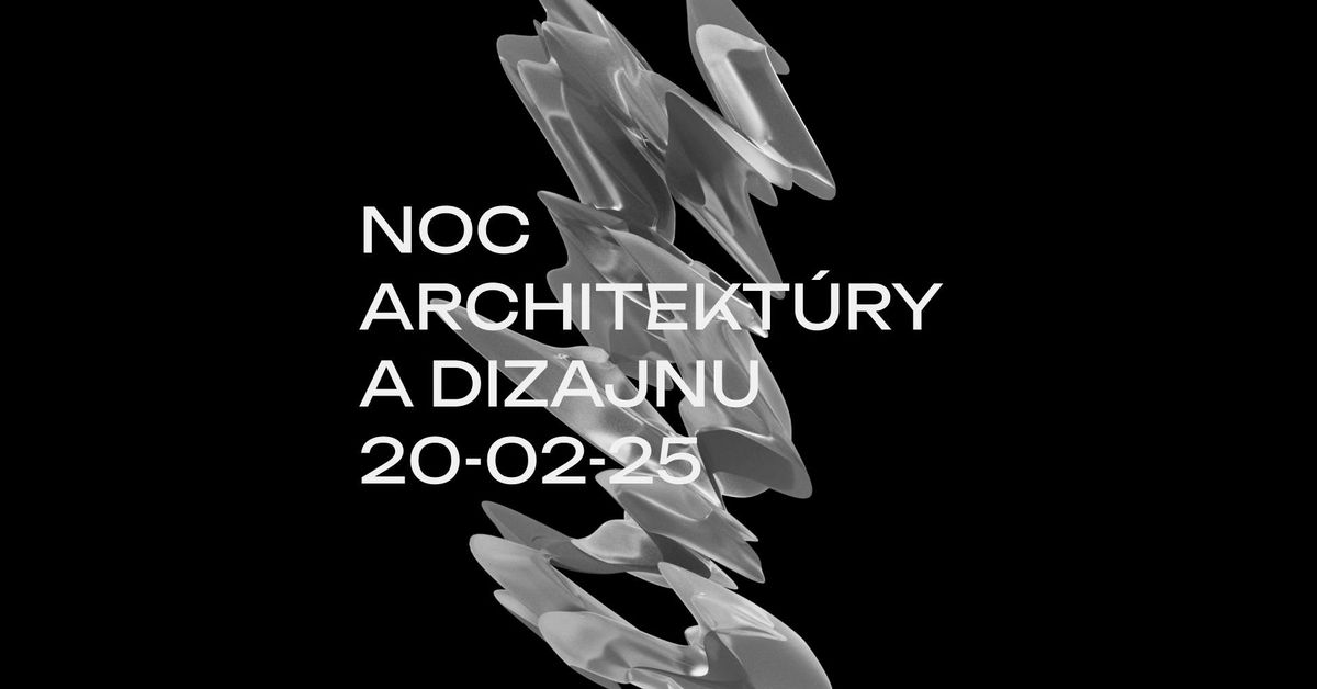 Noc architekt\u00fary a dizajnu