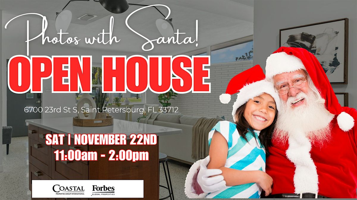 Open House with Santa - Midcentury Modern in St. Pete