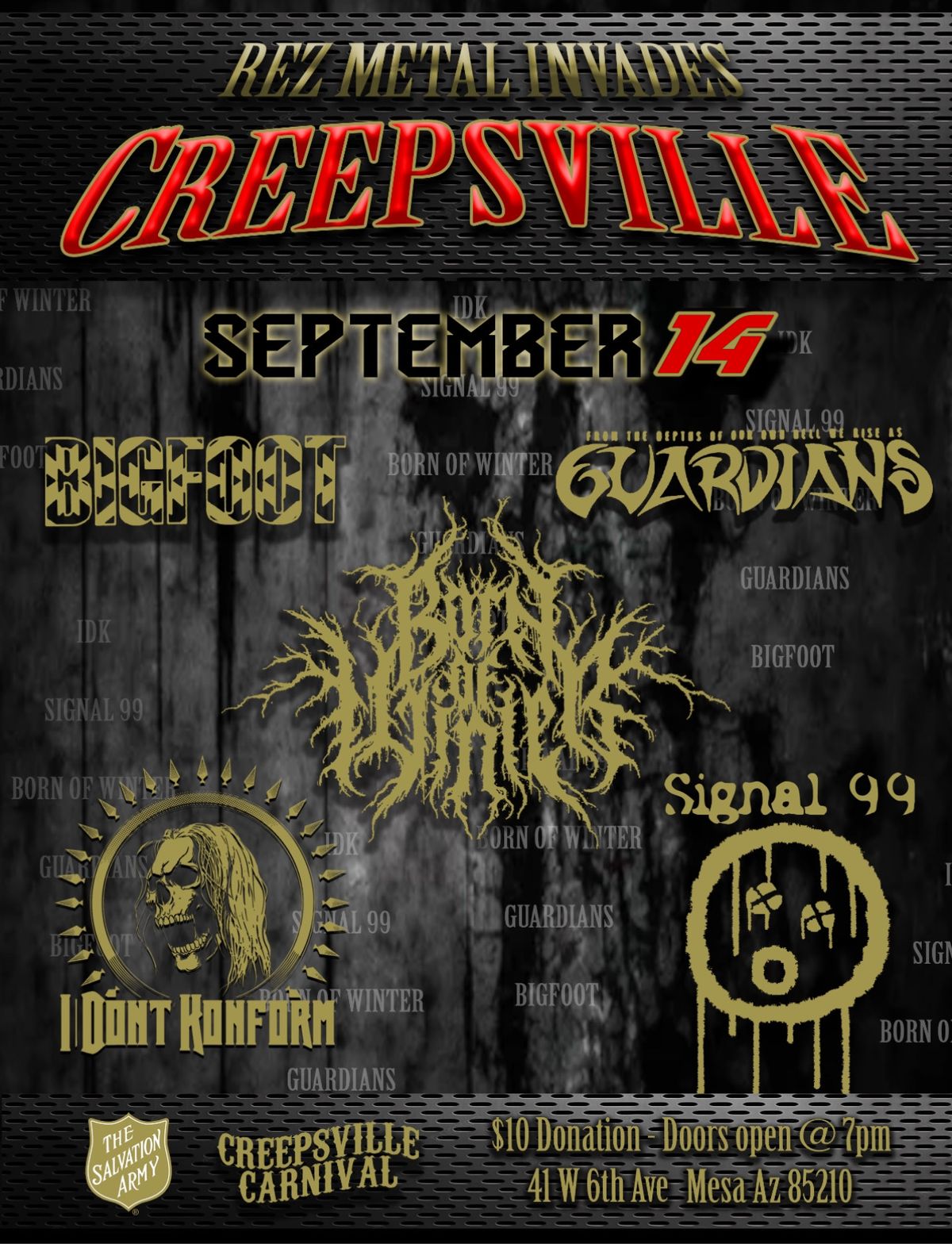 Rez Metal Invades Creepsville