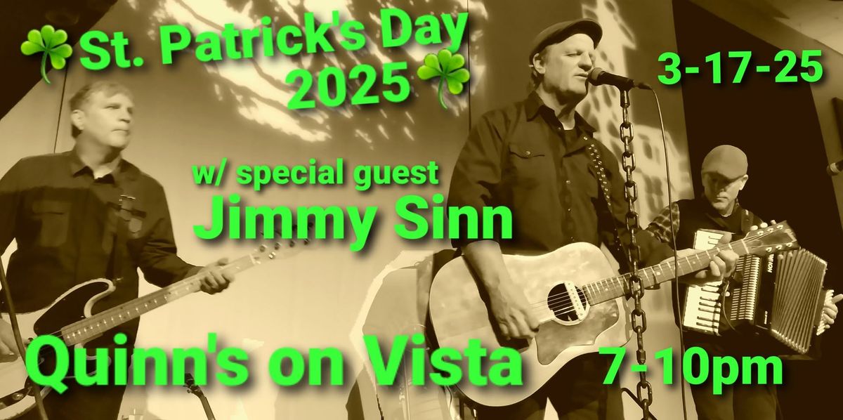 Uptown Chiefs St. Patrick's Day '25 at Quinn's w\/ special guest Jickie Becker