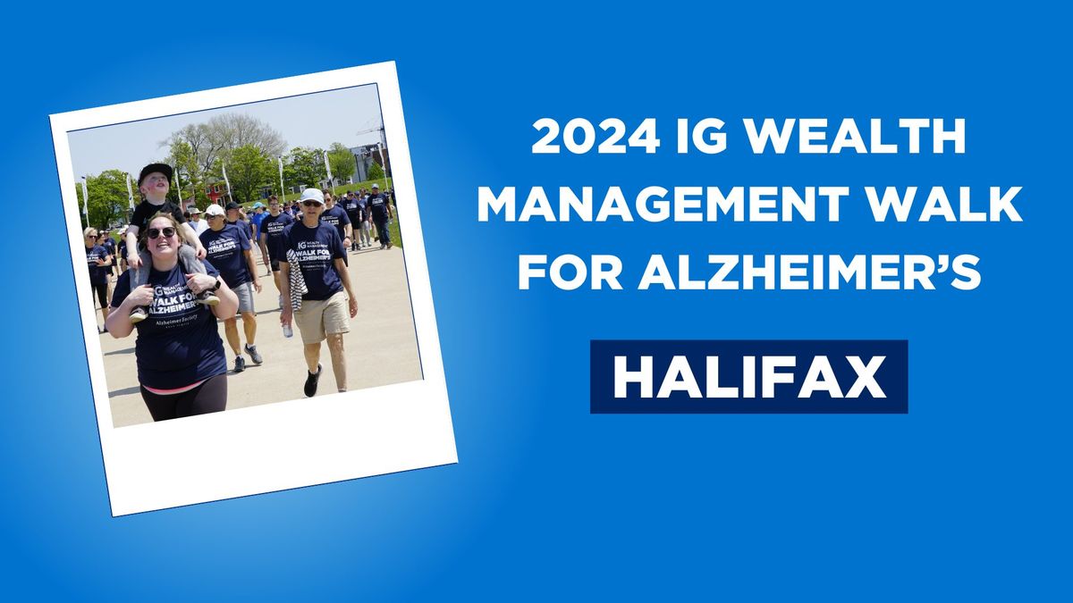 IG Wealth Management Walk for Alzheimer's - Halifax