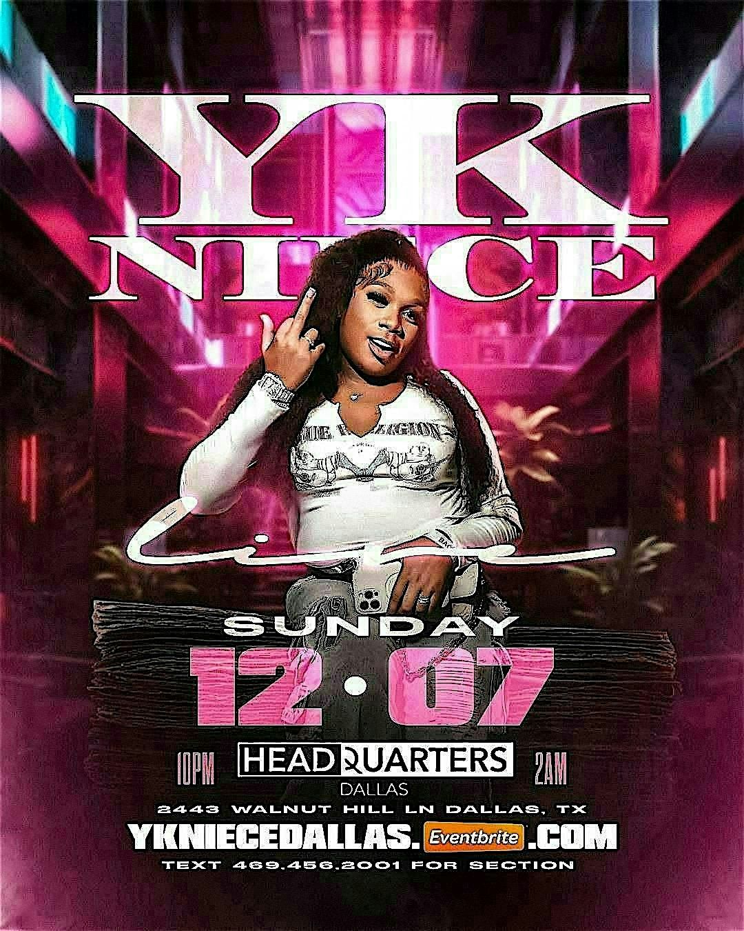 YKNiece Live In Dallas