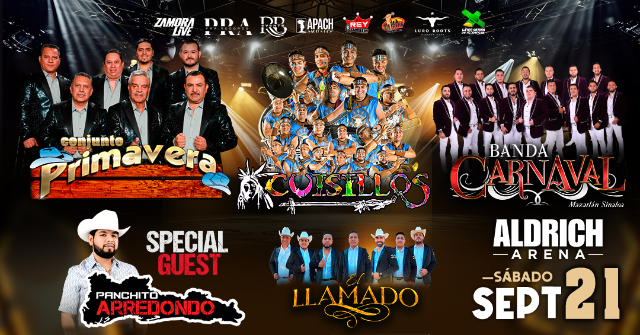 Conjunto Primavera, Cuisillos, Banda Carnaval y m\u00e1s en Maplewood in Maplewood