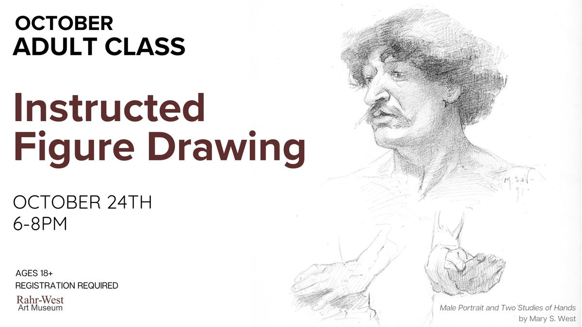 Instructed Figure Drawing - Adult Class