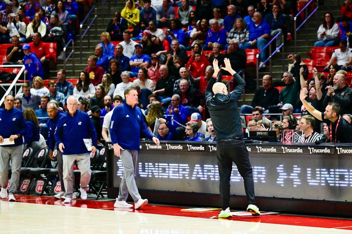Utah Utes at Kansas Jayhawks Womens Basketball at Allen Fieldhouse