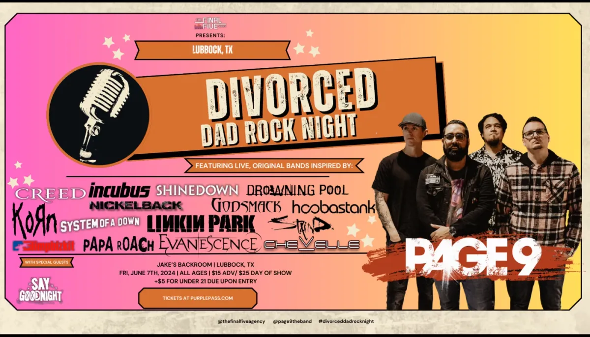 Divorced Dad Rock Night at The Forge Joliet