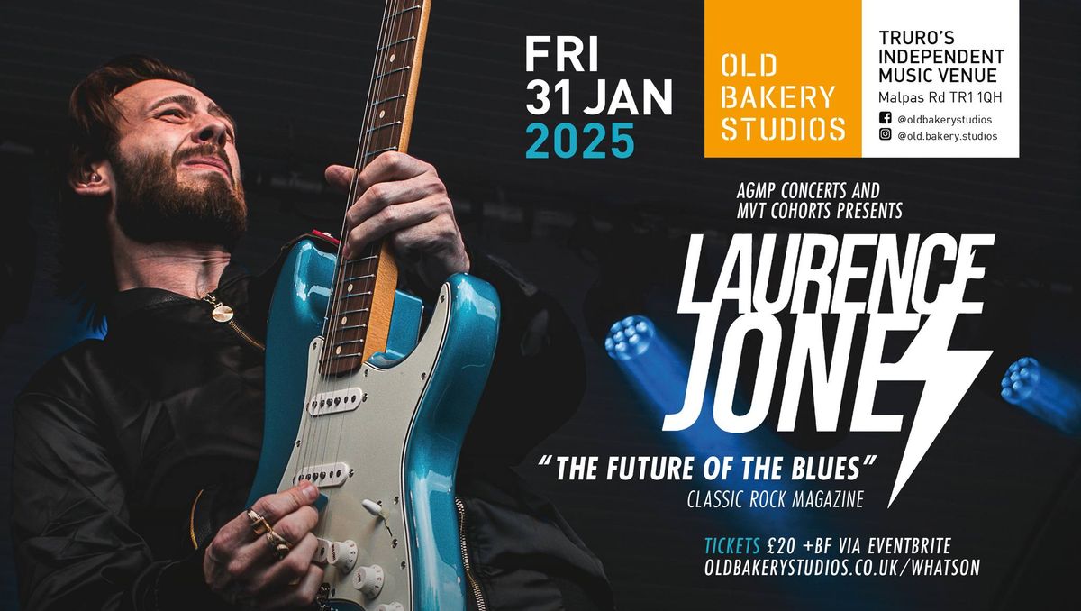 Laurence Jones - The Hottest Name In Blues Guitar - "The Future of Blues" - Classic Rock Mag.