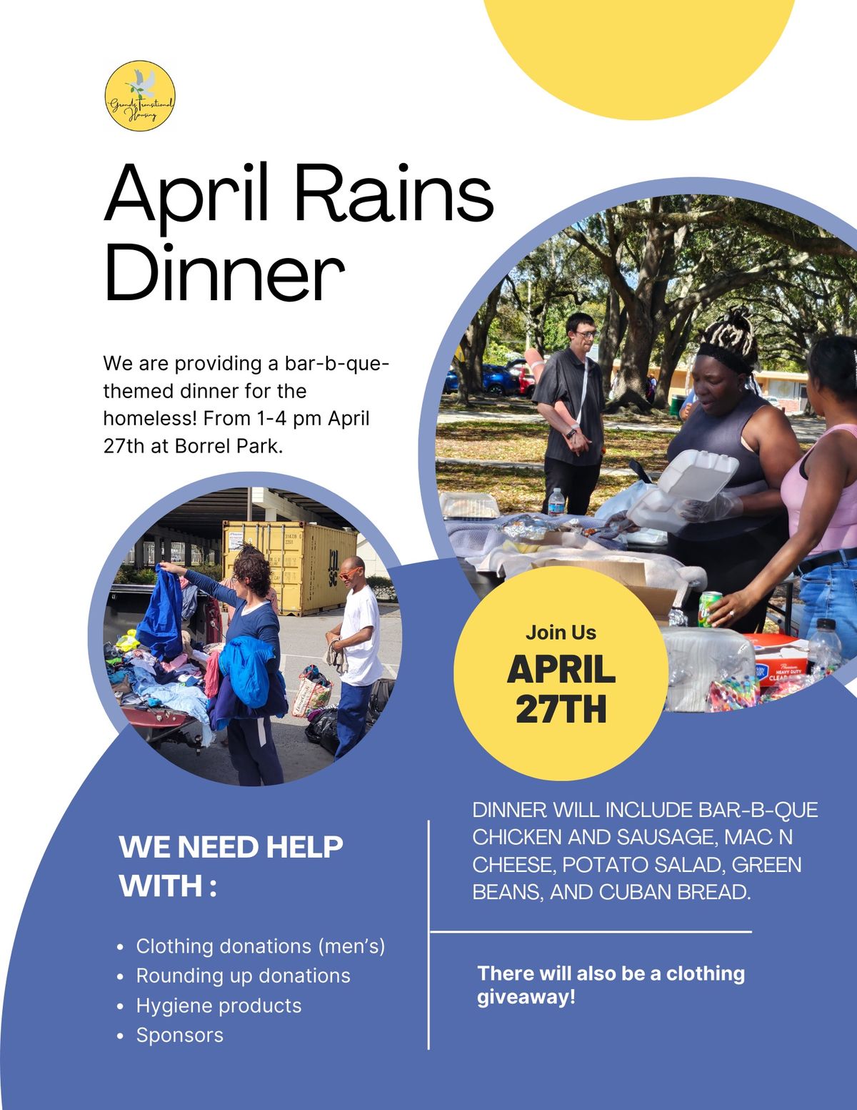 April Rains Dinner 