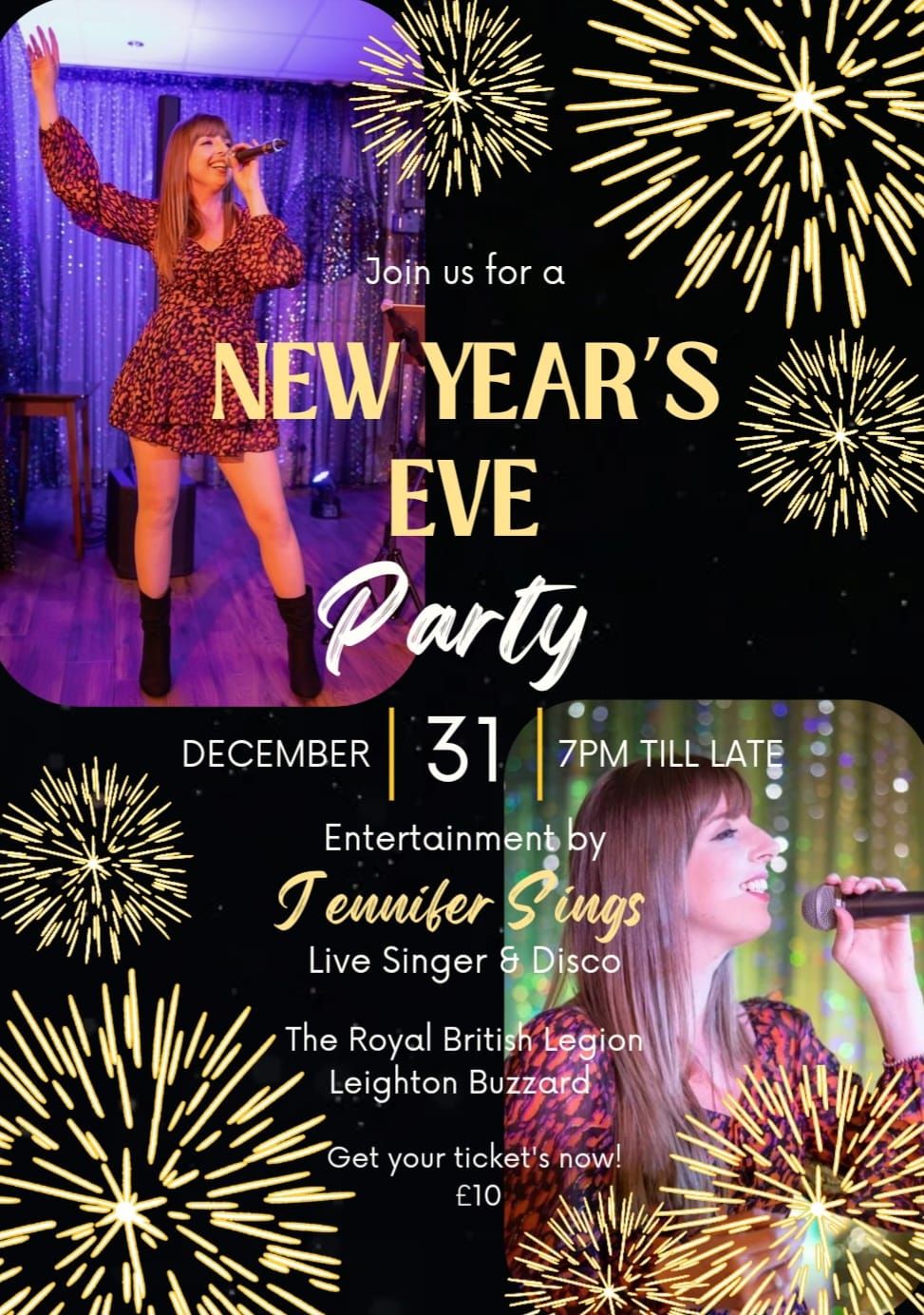 New Years Eve Party - The Royal British Legion 