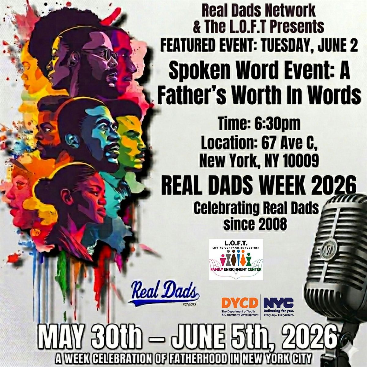 Spoken Word Evening: A Father's Worth In Words