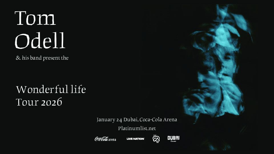 Tom Odell Live at Coca-Cola Arena in Dubai