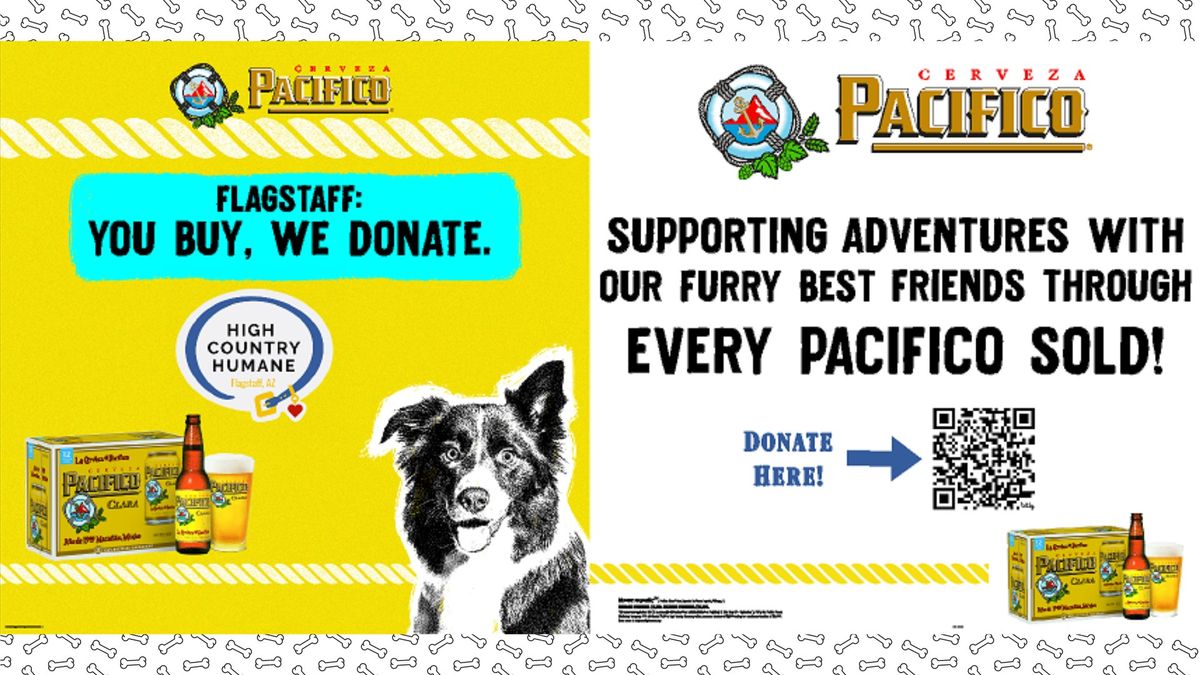 ? Pacifico Yappy Hour at Timberline Tavern ?