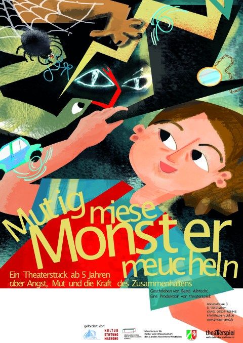 Kindertheater - Mutig Miese Monster Meucheln