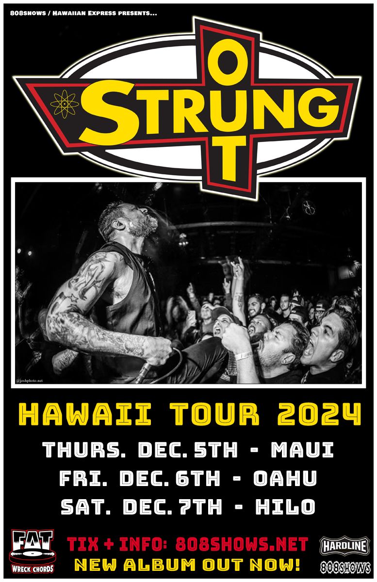 STRUNG OUT - Fat Wreck Chords - Live in HILO