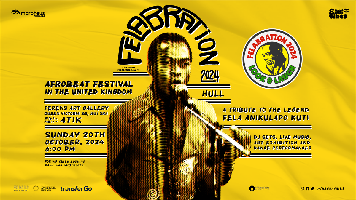 Felabration 2024: Look and Laugh in Hull