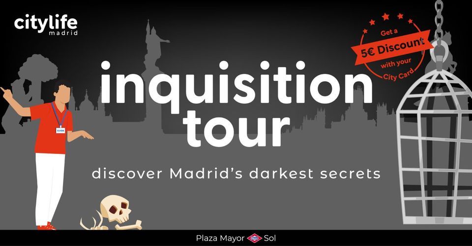 Inquisition Tour-Discover Madrid's Darkest Secrets