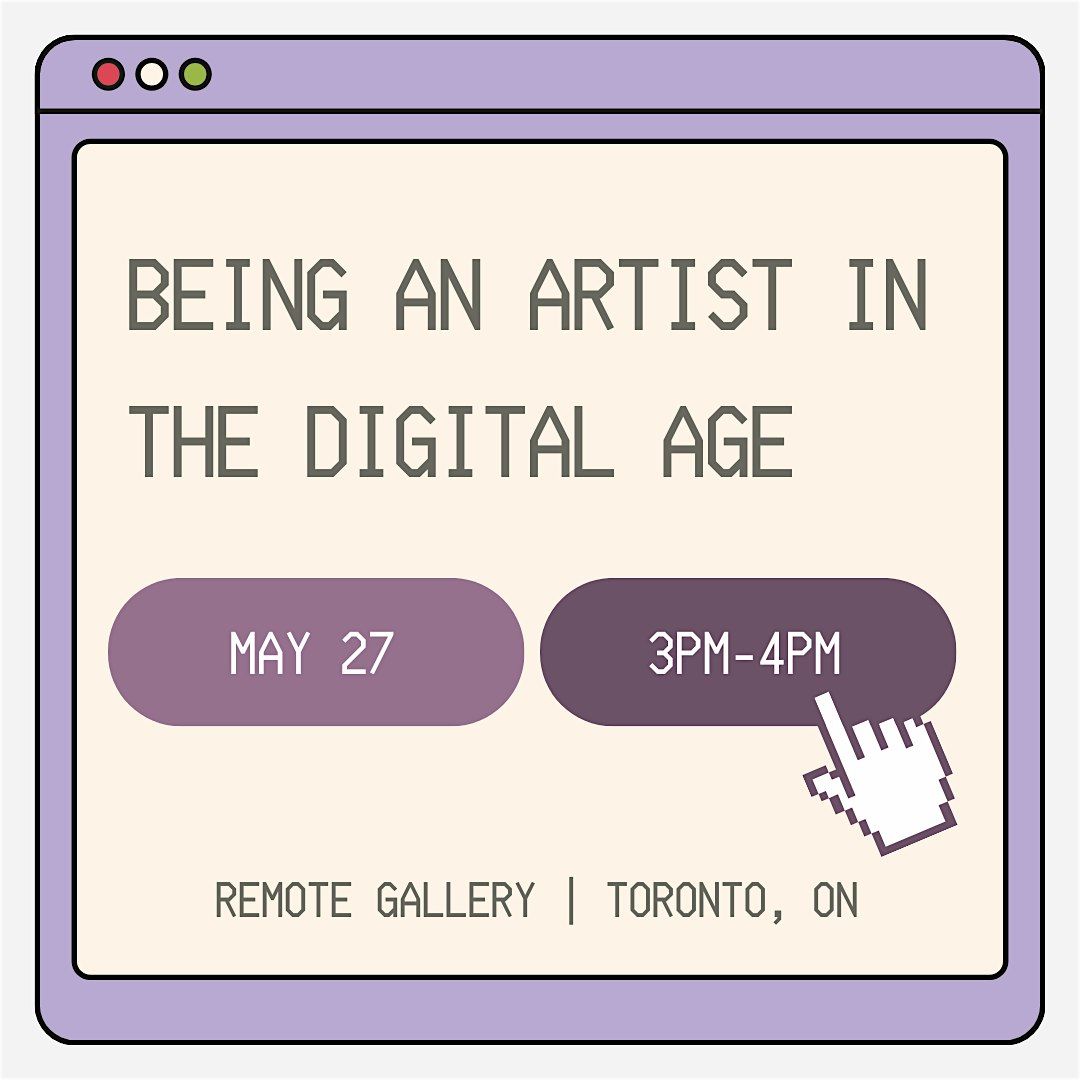 Being an Artist in the Digital Age