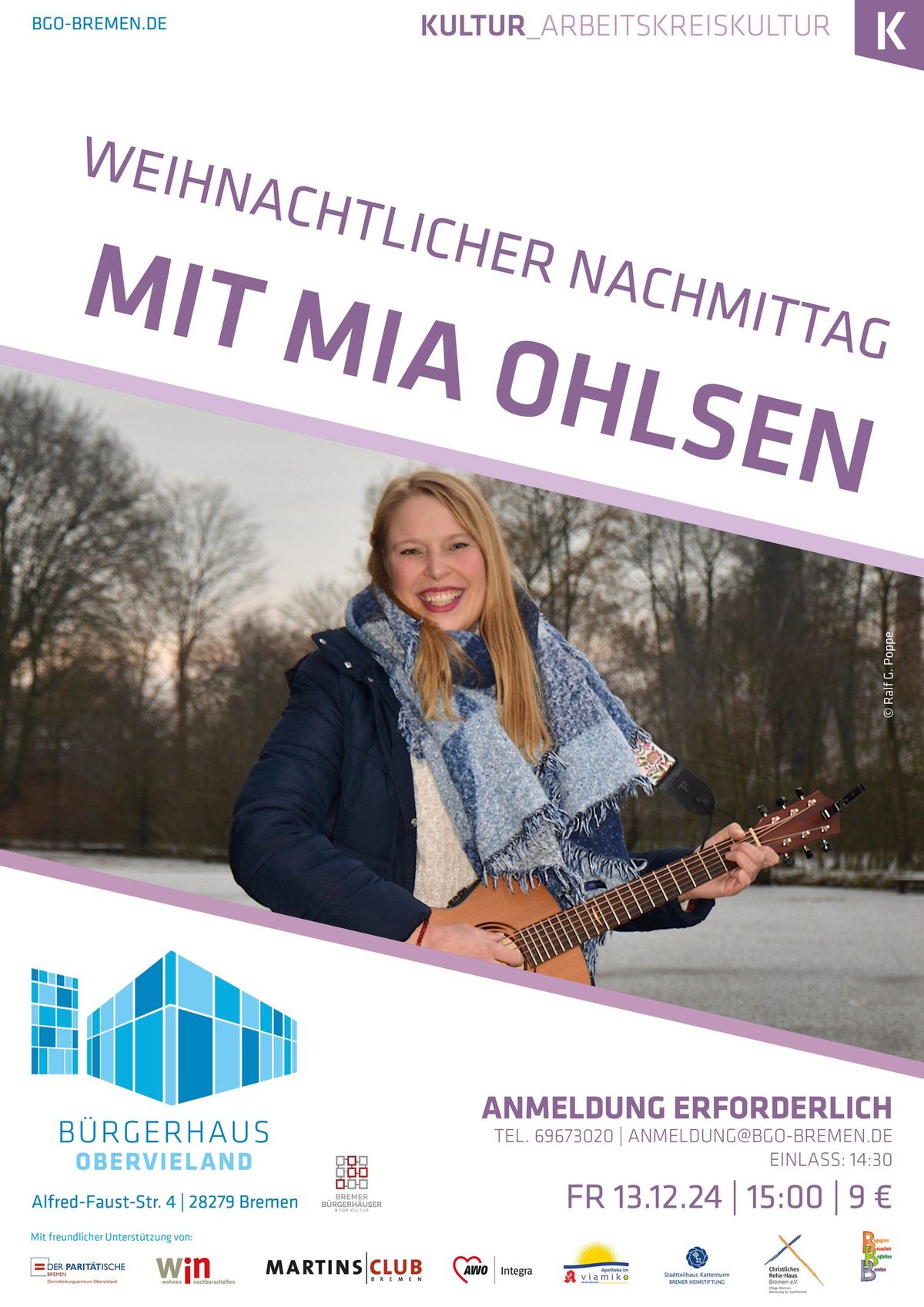 Weihnachtlicher Nachmittag mit Mia Ohlsen