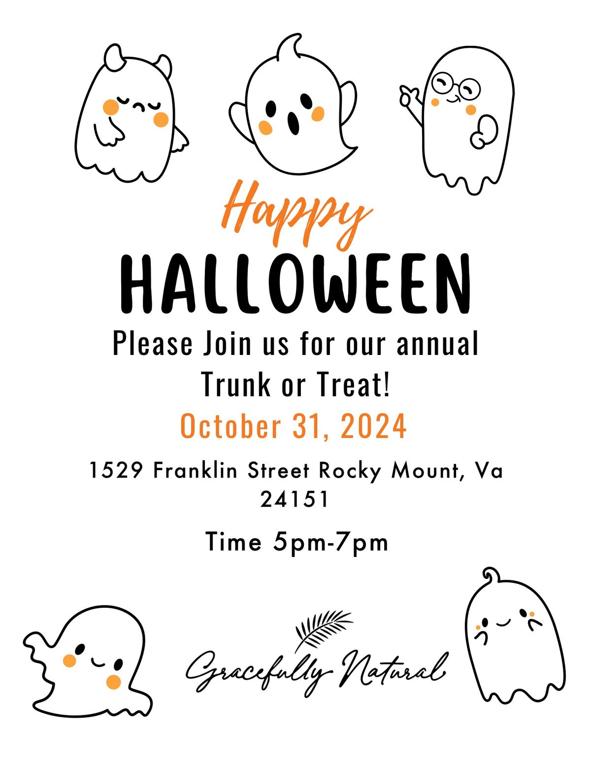 Trunk or treat with GN! \ud83c\udf3f\ud83e\udde1