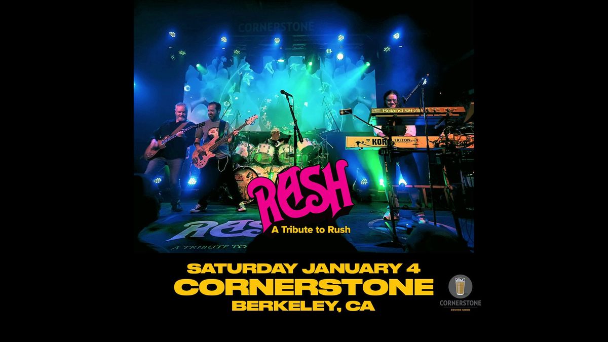 Rash: A Tribute to Rush live at Cornerstone Berkeley