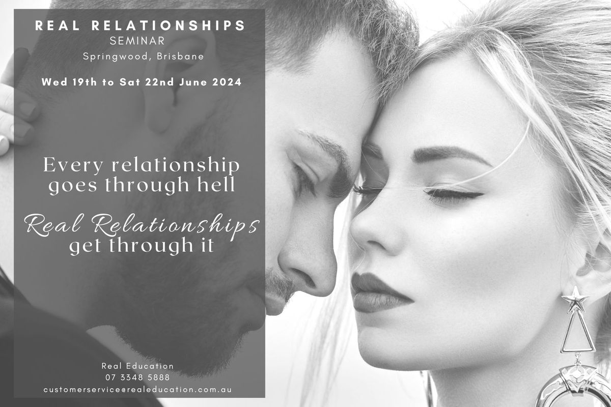 Real Relationships\u2122 - June 2024 Seminar