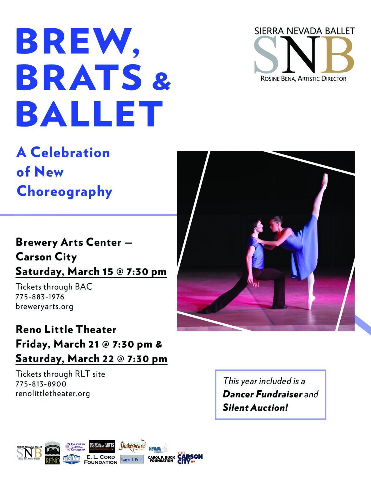 SNB Presents | Brew, Brats, & Ballet | Saturday | March 15th 2025