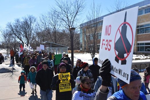 Mobilization to protest F-35s