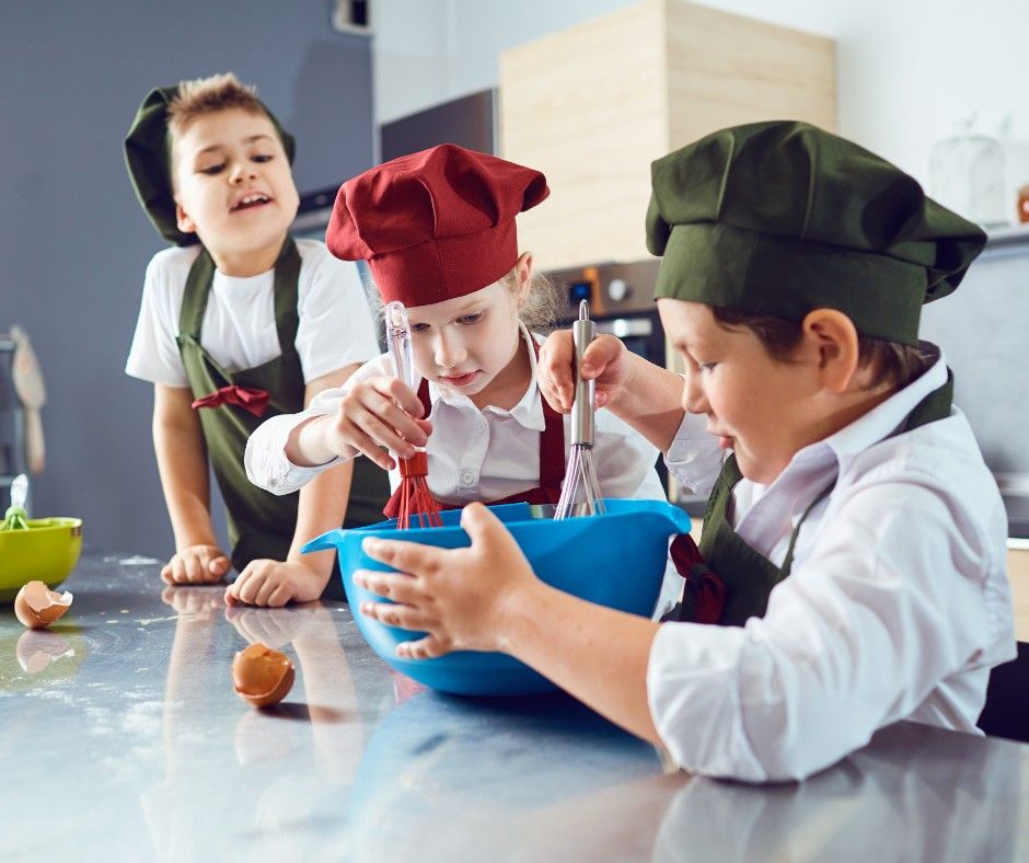 Atelier pour enfants de cuisine m\u00e9di\u00e9vale