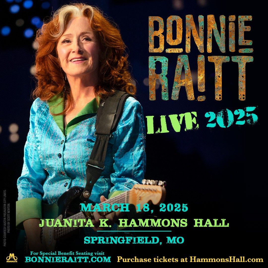 Bonnie Raitt at Juanita K. Hammons Hall