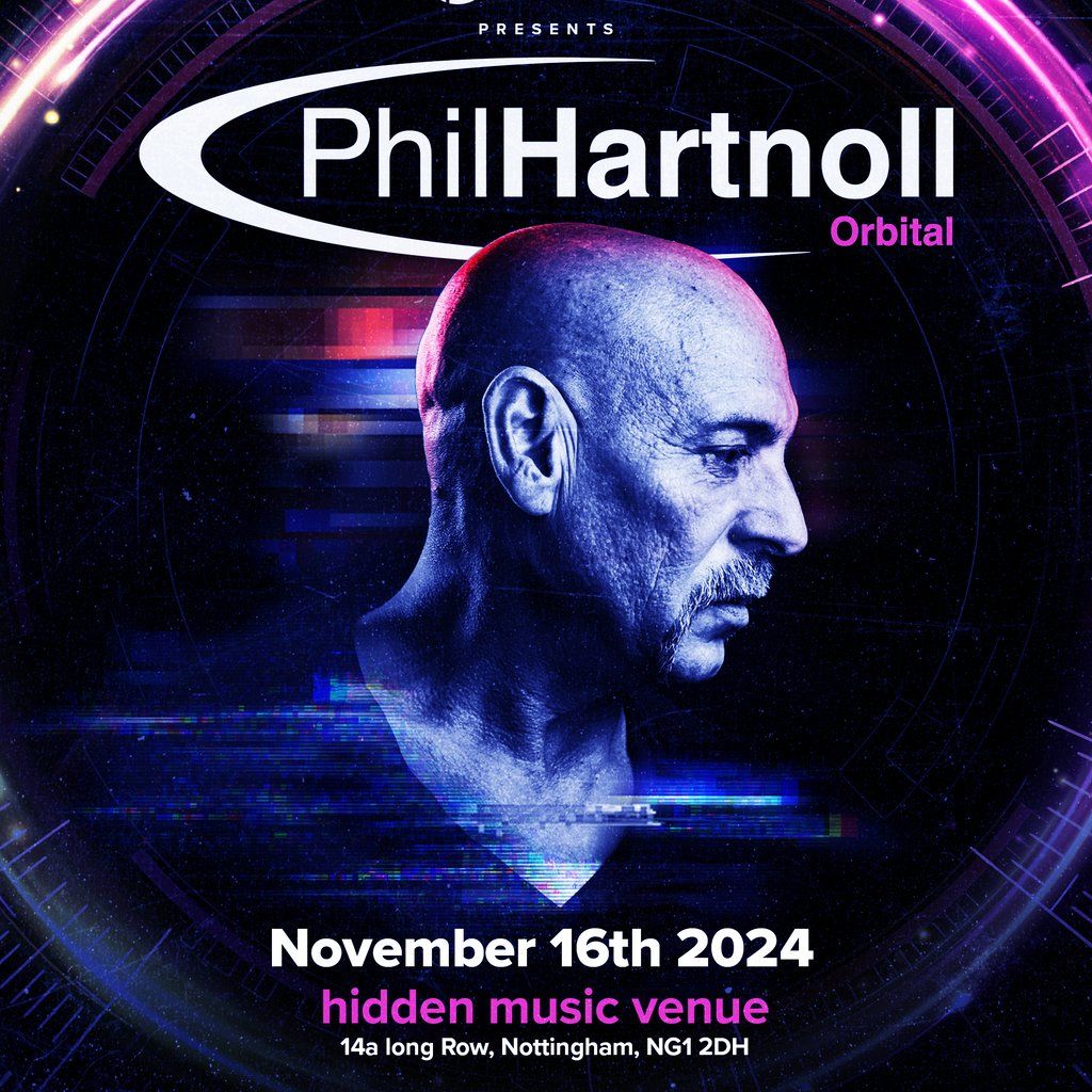 House Legends Presents Phil Hartnoll (orbital Dj set)