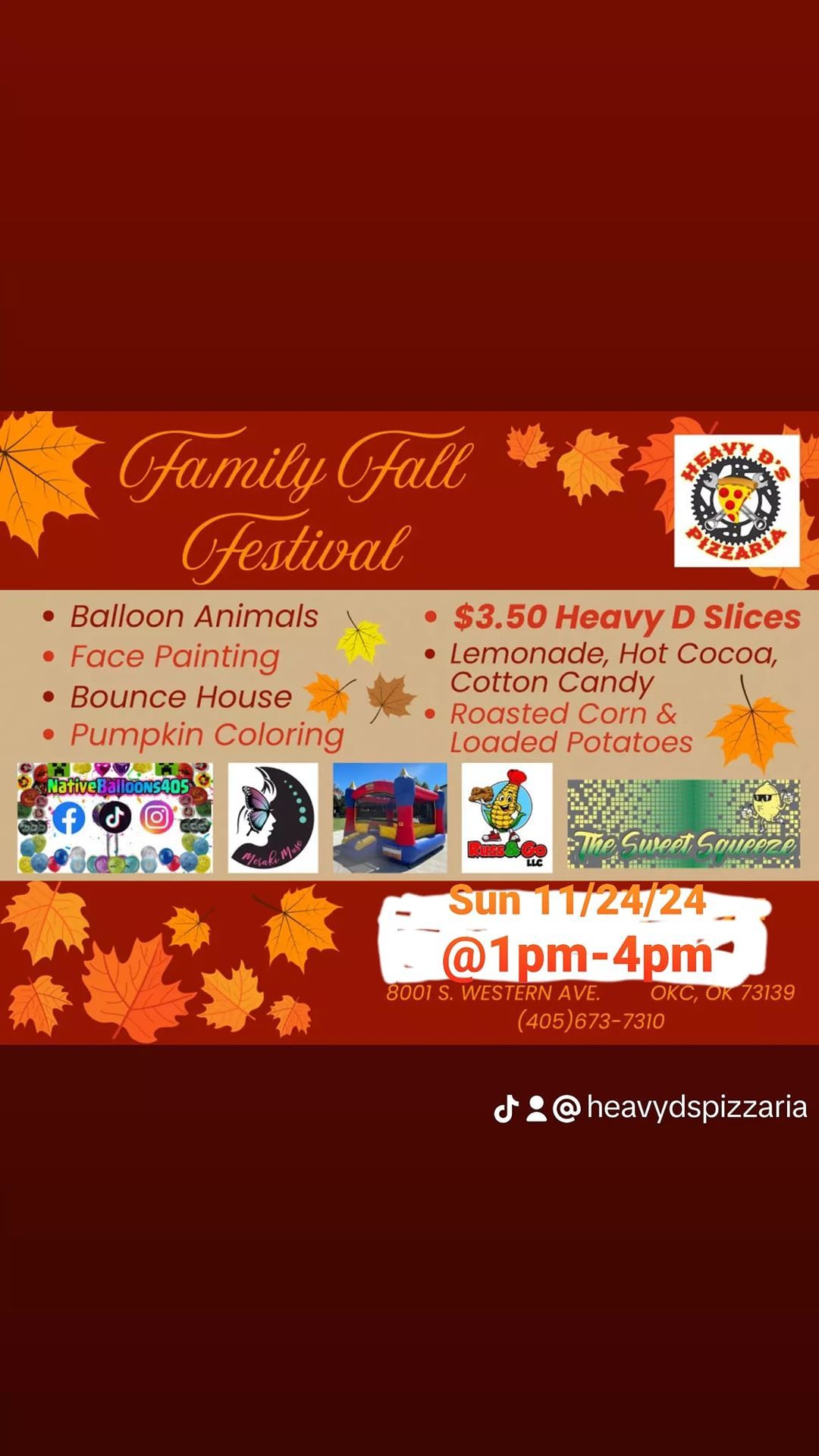 **NEW RESCHEDULED** Family Fall Festival