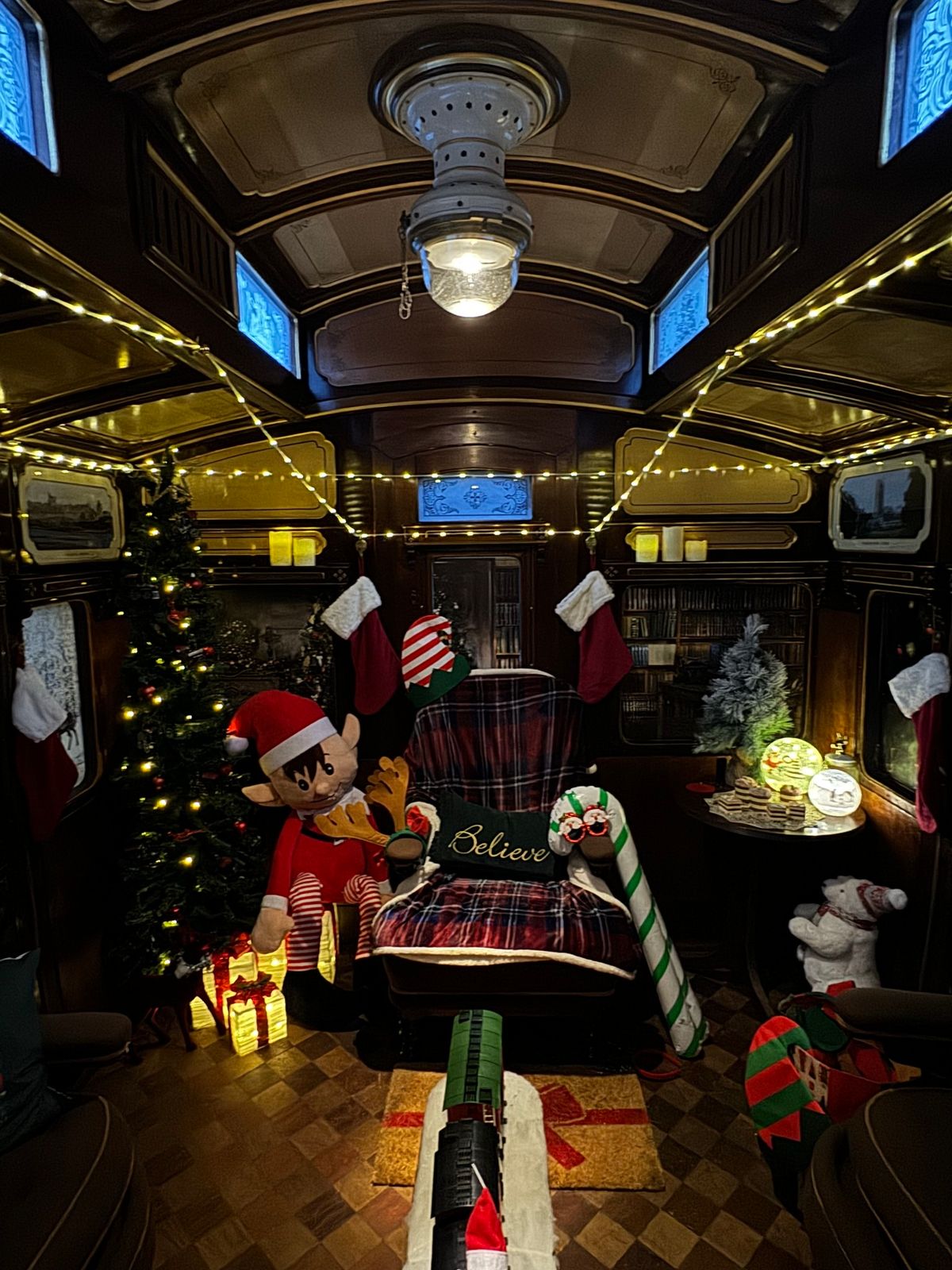 Private Santa Train Ride