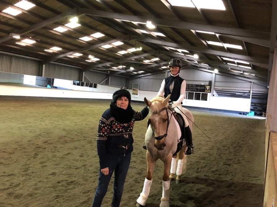 Maryanne Horn Dressage clinic 