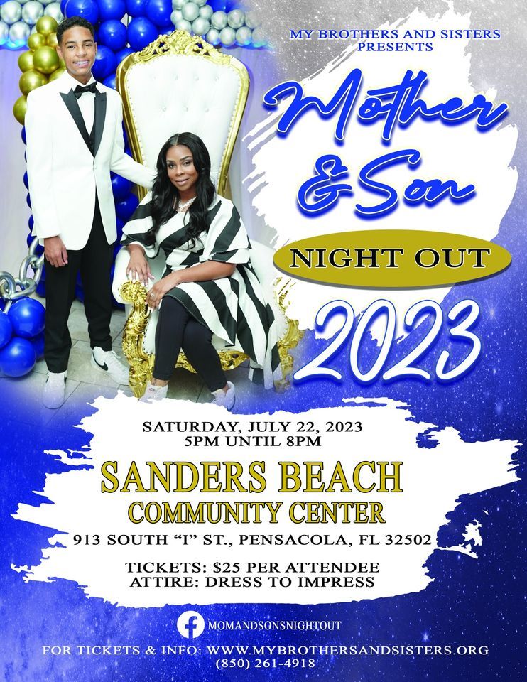 Mother & Sons Night 2023, Sanders BeachCorinne Jones Resource Center