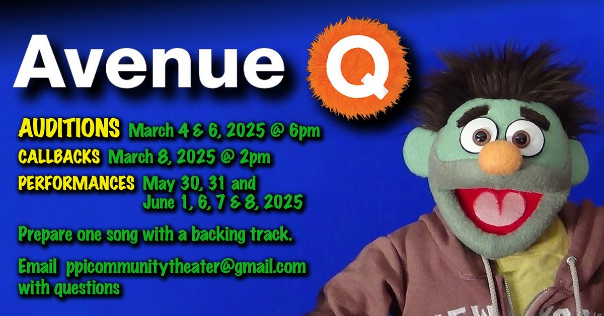 Auditions for Avenue Q