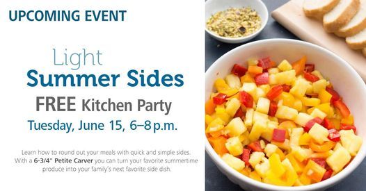 Free Kitchen Party: Light Summer Sides