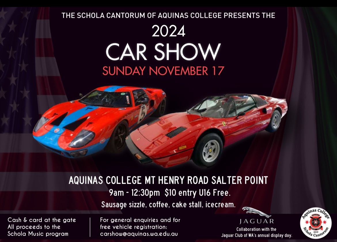 2024 Aquinas Schola Car Show