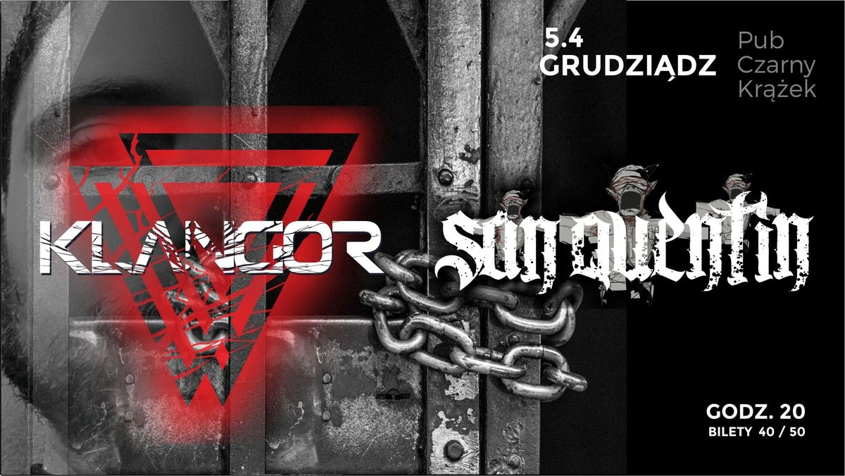 Koncert San Quentin I Klangor | Pub Czarny Kr\u0105\u017cek | Grudzi\u0105dz 