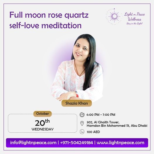 Full Moon Rose Quartz Self-love meditation