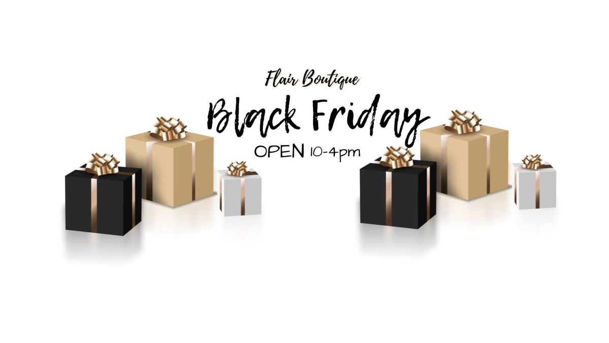 Black Friday at Flair Boutique