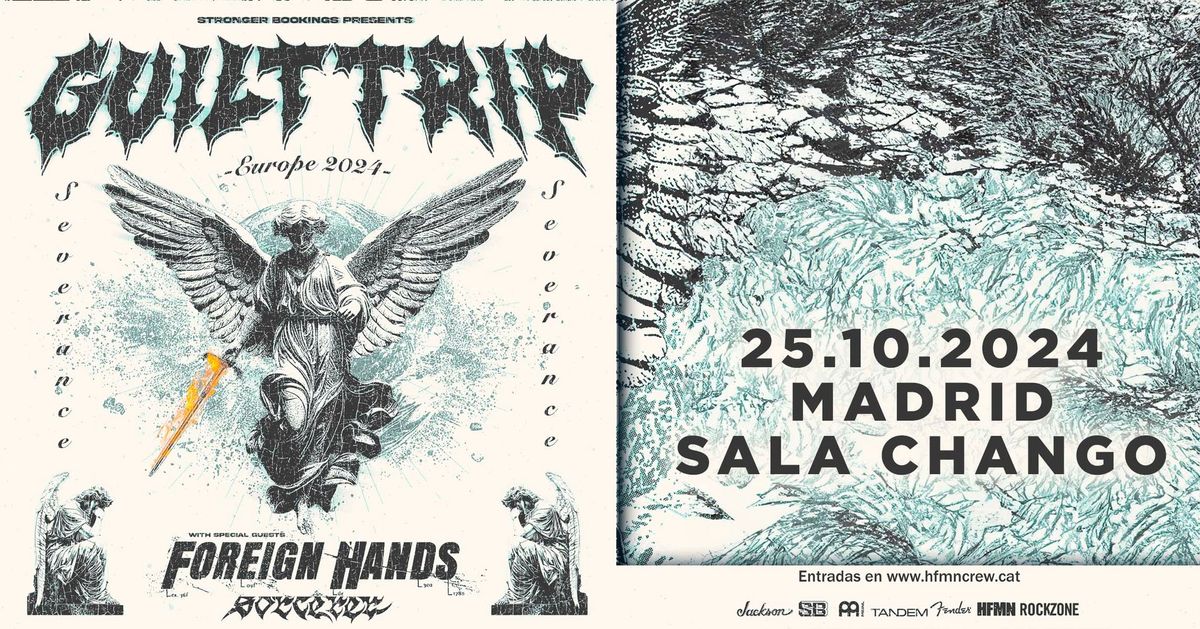  Guilt Trip + Foreign Hands + Sorcerer 25\/10\/2024 || MADRID @ Sala Chango