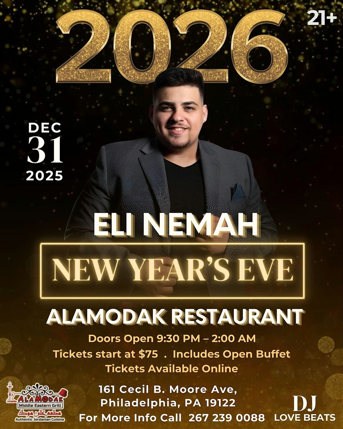 Celebrate New Year\u2019s Eve 2026 at Alamodak Restaurant NYE