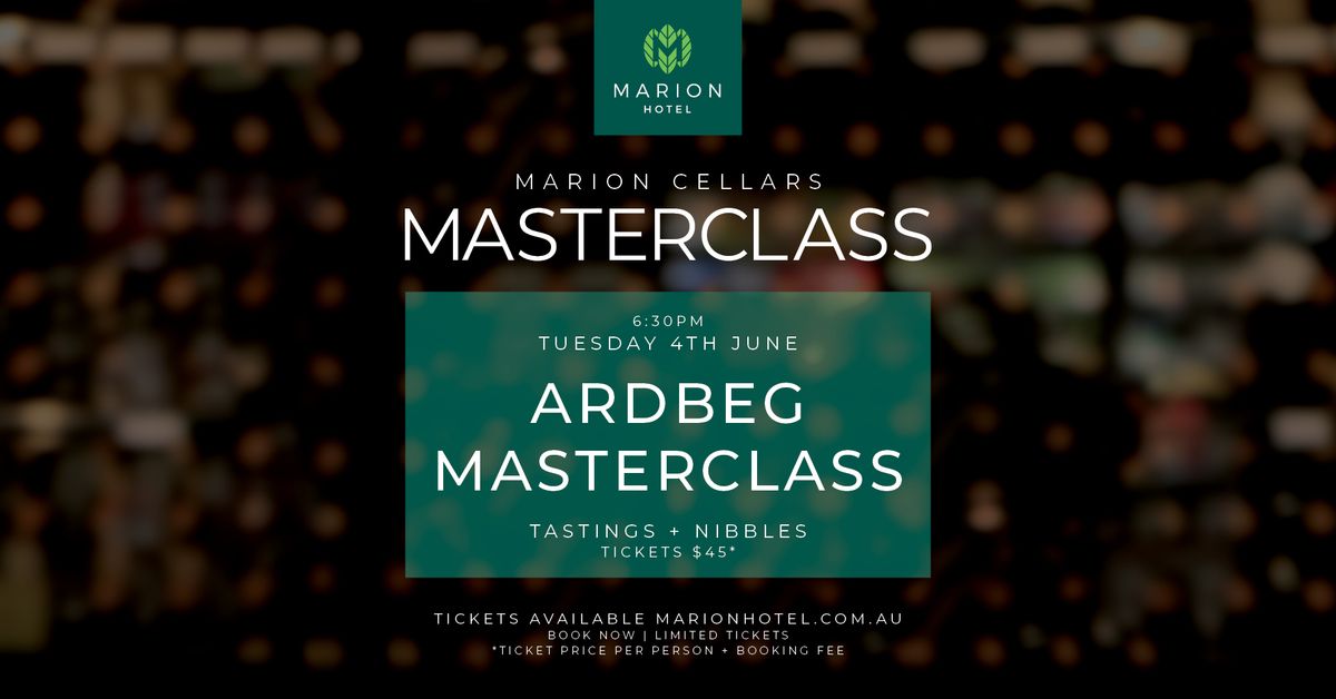Marion Cellars  I A Night of Smoky Whiskey with Ardbeg 