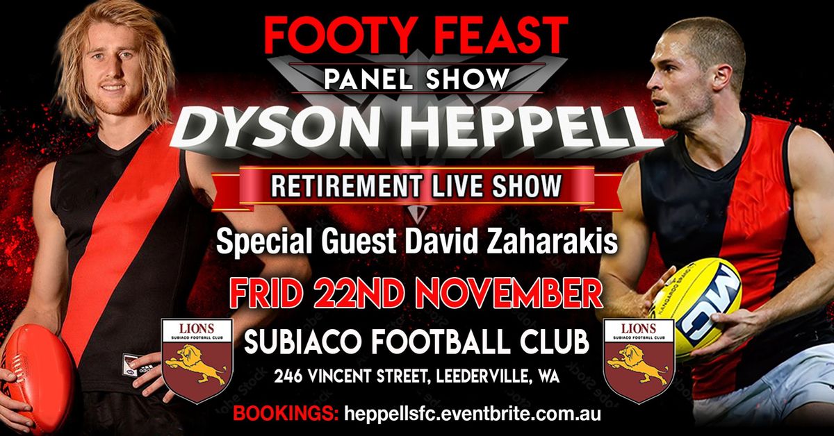 Dyson Heppell Retirement "Live Show"