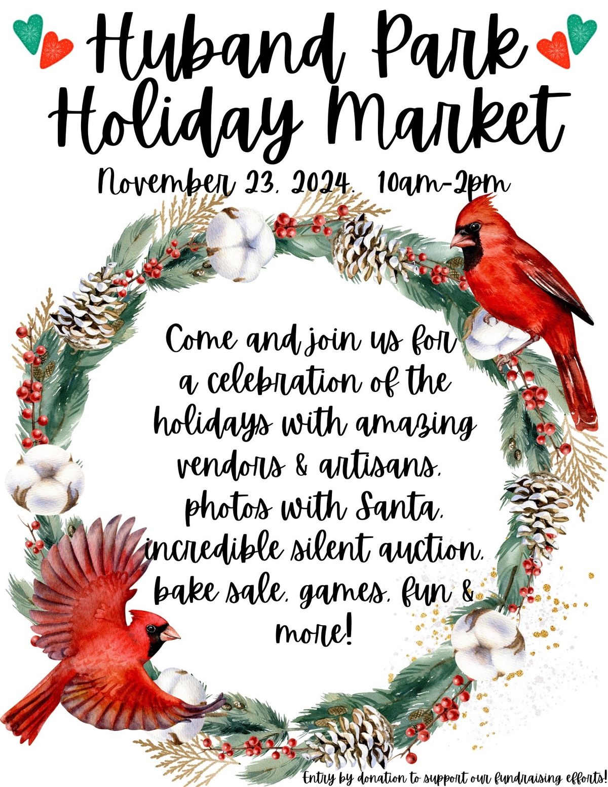 Huband Park Holiday Market