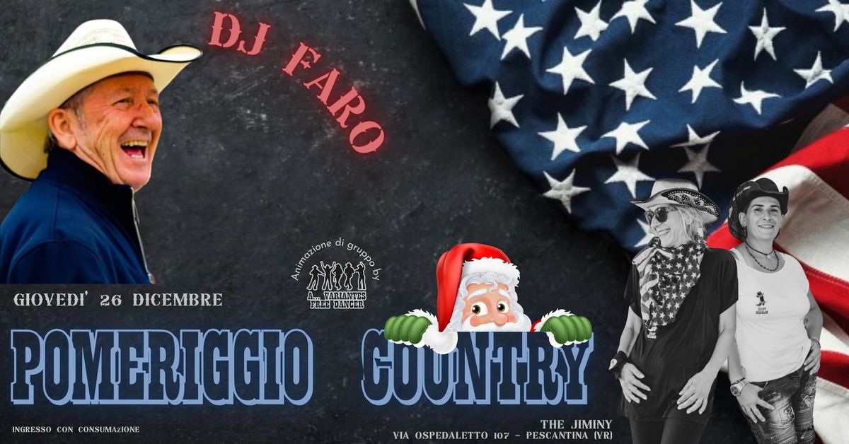 POMERIGGIO COUNTRY \ud83e\udd20 Dj Faro @ The Jiminy